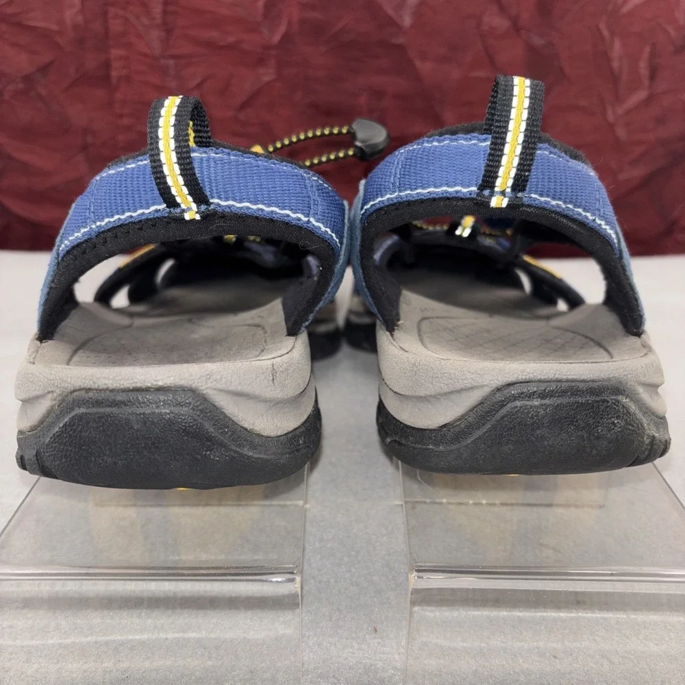 Keen Venice H2 Waterproof Hiking Sandals Women's 11 Cinch Strap Blue & Gray EUC